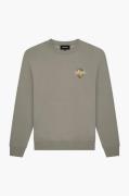 Quotrell Mineola crewneck olijf