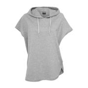 Urban Classics Dames baby terry hoodie met korte mouwen