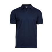 Tee Jays Heren luxe stretch v hals poloshirt