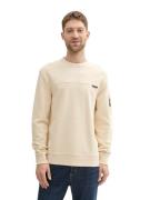 Tom Tailor Structured c-neck sweat