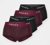 Pieces Pclogo lady 4 pack solid noos bc