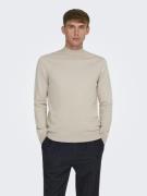 Only & Sons Onswyler life reg 14 ls mock knit