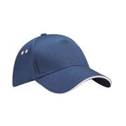 Beechfield Unisex ultimate sandwich peak cap voor volwassenen