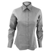 Kustom Kit Dames corporate long sleeve oxford shirt