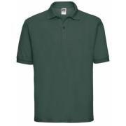 Jerzees Colours Russell mens klassiek poloshirt met korte mouwen van k...