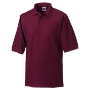 Jerzees Colours Russell mens klassiek poloshirt met korte mouwen van k...