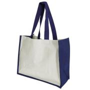 Westford Mill Printers jute cot shopper bag (21 liter)