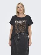 Only Carmakoma Carvigga s/s aop tee jrs bf