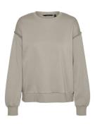 Vero Moda Vmdaisy pearl sweat jrs boo ga taupe