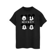 Disney Heren vier hoofden mickey mouse katoenen t-shirt