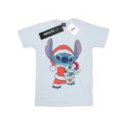 Disney Dames lilo and stitch kerstmis katoenen vriendje t-shirt