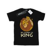 Disney Heren the lion king mijn papa is koning t-shirt