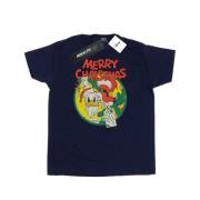 Disney Heren donald duck vrolijk kerstmis t-shirt