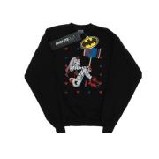 DC Comics Heren harley quinn speelkaart sweatshirt