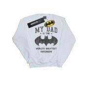 DC Comics Heren batman mijn vader is een superheld sweatshirt