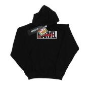 Marvel Avengers Heren rode font logo hoodie