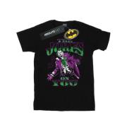 DC Comics Heren joker de grap is op jou t-shirt