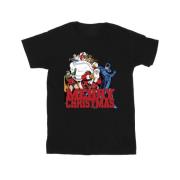 DC Comics Heren batman vrolijk kerstfeest comic t-shirt