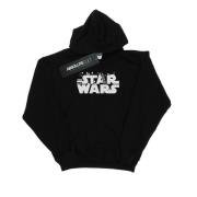 Star Wars Heren minimalistisch logo hoodie