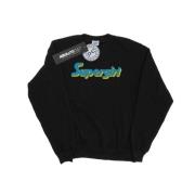 DC Comics Heren supergirl crackle logo sweatshirt