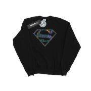 DC Comics Heren superman bloemen logo 1 sweatshirt