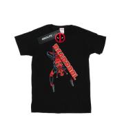 Marvel Avengers Dames deadpool hang split katoenen vriendje t-shirt