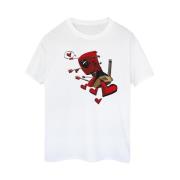 Marvel Avengers Dames deadpool love arrow katoenen vriendje t-shirt