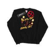 Marvel Avengers Heren deadpool sun´s out guns out sweatshirt