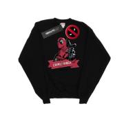 Marvel Avengers Heren deadpool chimichanga vinger sweatshirt