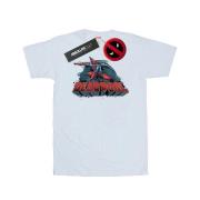 Marvel Avengers Heren deadpool zwaard logo t-shirt