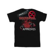 Marvel Avengers Heren deadpool keurt t-shirt goed