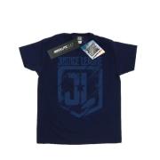 DC Comics Heren justice league movie indigo logo t-shirt