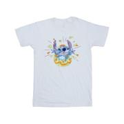 Disney Heren lilo & stitch krakend ei t-shirt