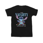 Disney Heren lilo & stitch naughty & nice t-shirt