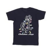 Disney Heren lady and the tramp kerstknuffels t-shirt