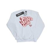 DC Comics Dames supergirl retro logo sweatshirt