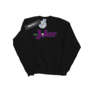 DC Comics Dames the joker tekst logo sweatshirt