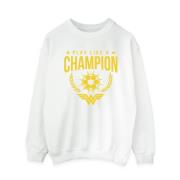 DC Comics Dames wonder woman play like a champion sweatshirt