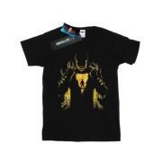 DC Comics Dames shazam bliksem silhouet katoenen vriendje t-shirt