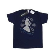 Disney princess Heren belle winter silhouette t-shirt