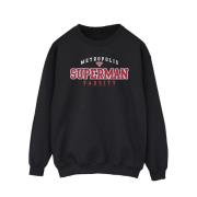 DC Comics Heren superman metropolis varsity sweatshirt