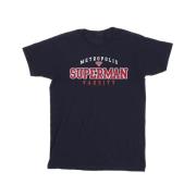 DC Comics Heren superman metropolis varsity t-shirt