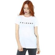 Friends Dames logo boyfriend t-shirt van katoen