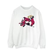 DC Comics Dames harley quinn rollerskates sweatshirt