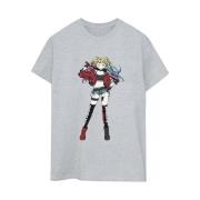 DC Comics Dames harley quinn staande houding katoenen vriendje t-shirt