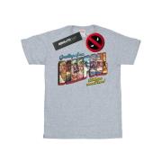 Marvel Avengers Dames deadpool groeten katoenen vriendje t-shirt