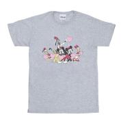 Disney Heren mickey mouse love friends t-shirt