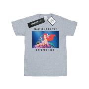 Disney princess Heren ariël wachten op het weekend t-shirt