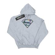 DC Comics Heren superman bloemen logo 1 hoodie