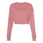 Bella + Canvas Dames fleece crew hals gewaad top